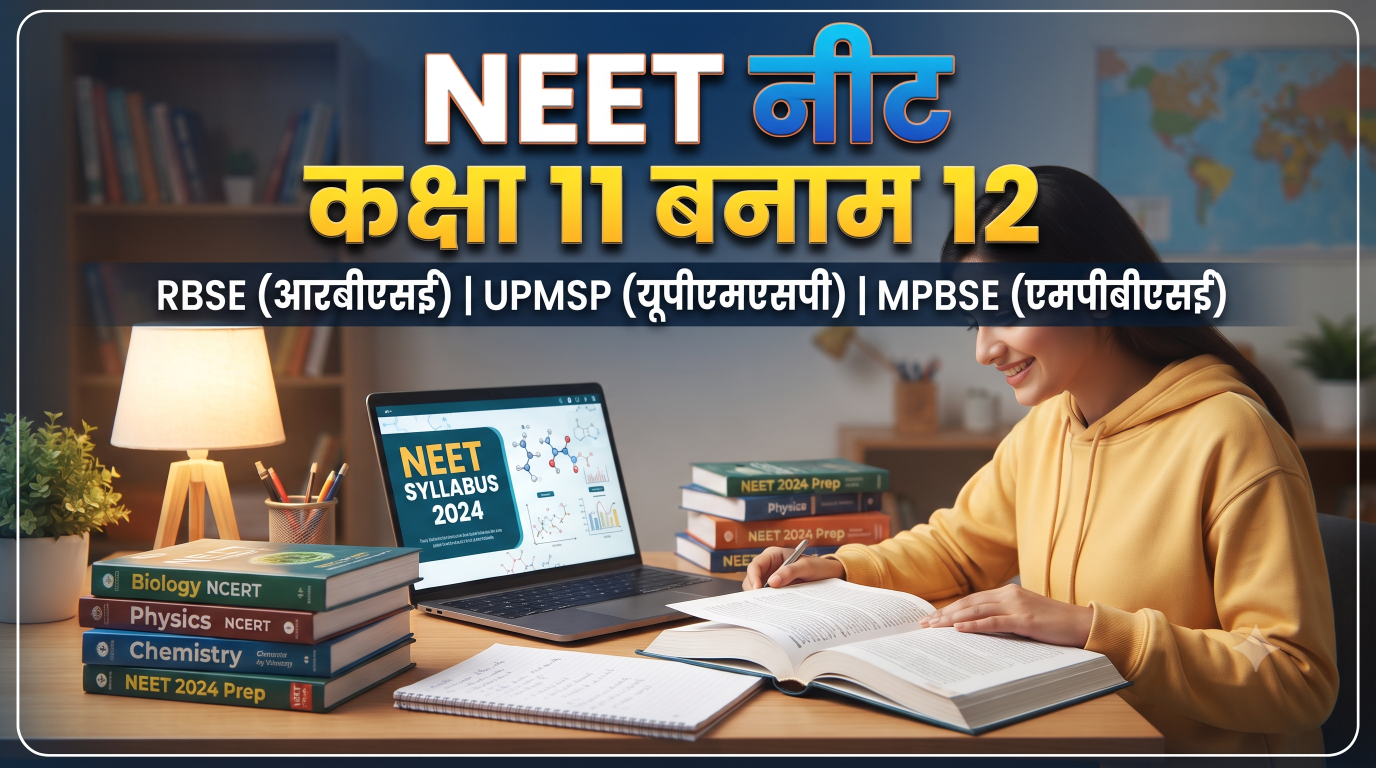 NEET में Class 11 बनाम Class 12 weightage : कौन सी क्लास ज़्यादा मार्क्स लाती है