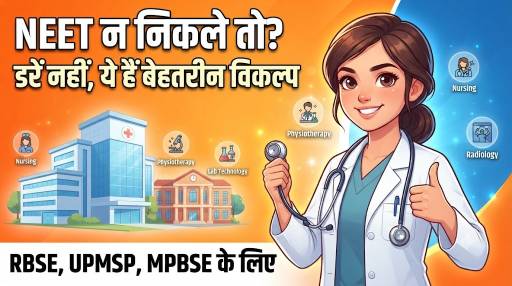 NEET न निकले तो : Paramedical और Allied Health करियर की पूरी जानकारी