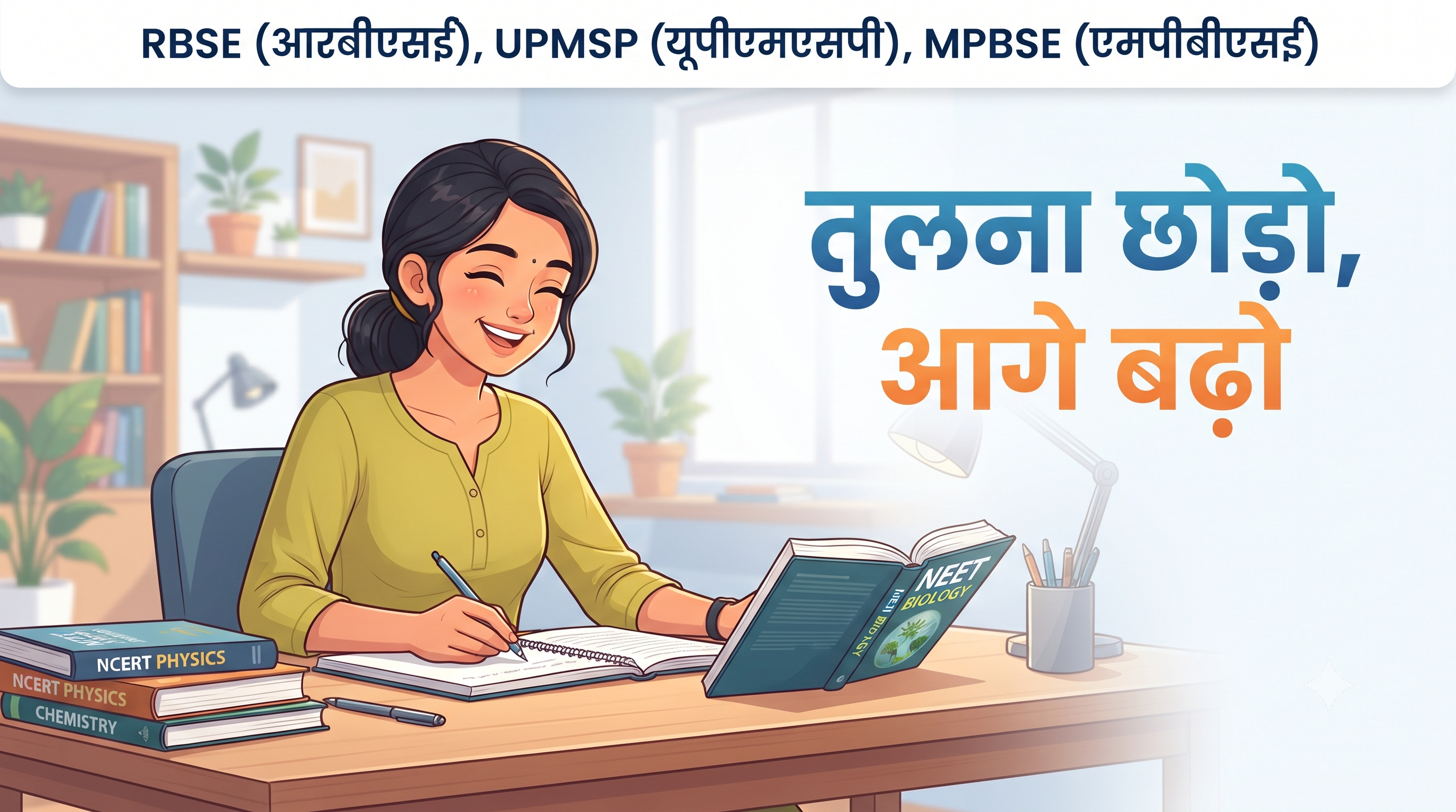 NEET की तैयारी में दूसरों से तुलना की आदत से कैसे बाहर निकलें